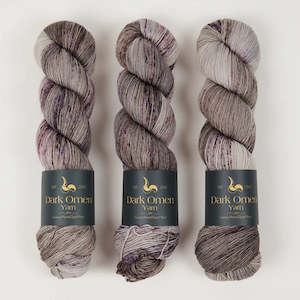 Merino Superwash: Dark Omen - Merino Sock - Ritual