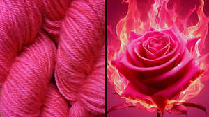 Ad Maiora - Mohair Yarn - Hot Pink
