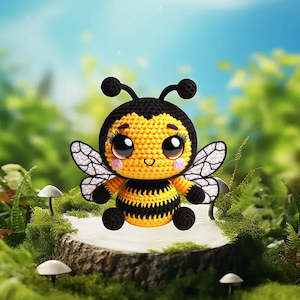 Amigurumi Crochet Kits: Amigurumi Crochet Kit - Bumblebee
