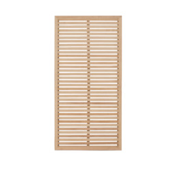 Venetian Trellis - Framed Stainless Steel Fixings.