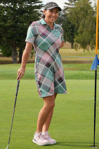 Lydia Dress - Pink Plaid