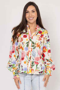 Augustine: Hattie Shirt - Botanical Floral