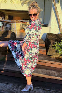 Dresses: Nancy Pleated Dress - Maggie Meri