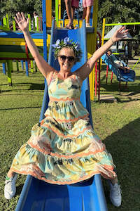 Dresses: Meg Dress - Hydrangea Pretty