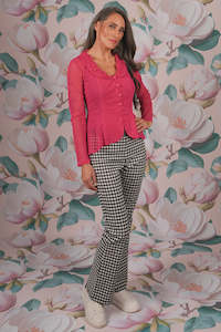 Pants: Vita Flare Pant - Baby Violet