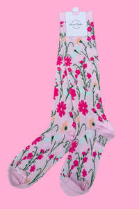 AS - Compression Socks - Blush Meadow