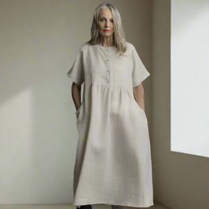 Atara Dress - Natural