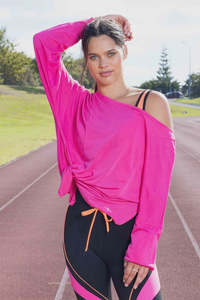 Sweat Republic 1: Time Out Top - Hot Pink
