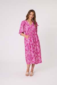 Democracy: Paisley Dress - Pink