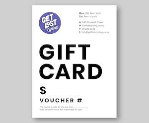 Merch Gift Vouchers: Gift Card