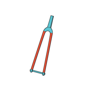 RideWrap Covered Road/Gravel Fork