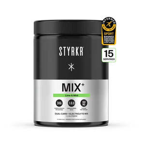 Drinks: Styrkr Mix MIX+ Lime & Mint Dual-Carb Drink Mix