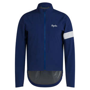 Clothing: Rapha Core Rain Jacket Blue