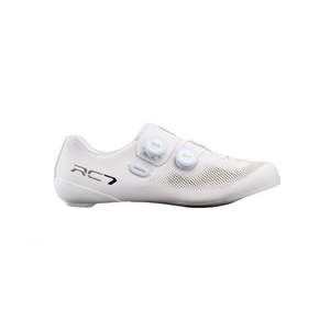 Road Shoes: Shimano RC7 Shoes White Wide Fit