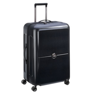 Delsey Turenne Travel Trolley Suitcase - Black 65cm
