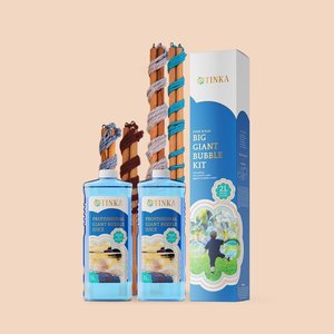 Professional And Premixed Giant Bubble Juice And Kits: The Big Pour ‘n Play Giant Bubble Kit
