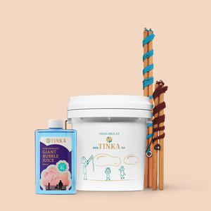 Tinka Concentrate Giant Bubble Range: Starter Kit - 7L Tinka Giant Bubble Concentrate