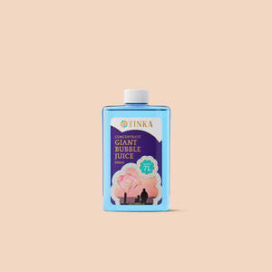 Tinka Concentrate Giant Bubble Range: Tinka 500ml Giant Bubble Concentrate (Makes 7L)