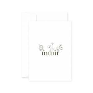 Grow Kits: Botanical Mum Card