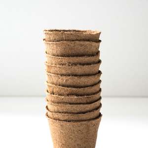 Biodegradable Pots 6cm | Set of 10