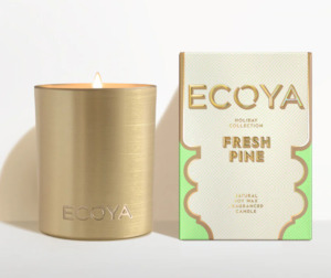 Ecoya: ECOYA - Fresh Pine Goldie Candle