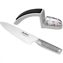 Global Knives: GLOBAL Cook's Knife and Sharpener