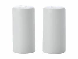 Salt Pepper Mills: Maxwell & Williams White Basics Salt & Pepper (Cylindrical)