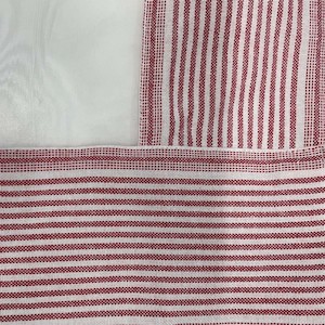 Food Covers: FOOD COVER Red/White 120 x 120cm