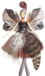 Christmas Tree Hangers: Native Kiwi Fairy