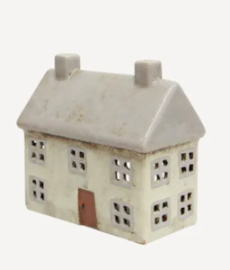 Alsace Cottage Tea Light Light Grey