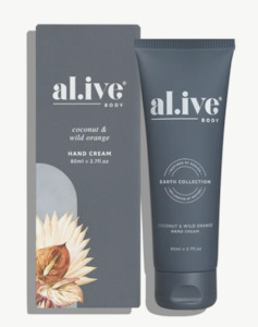 Al Ive: Al.ive Hand Cream - Coconut & Wild Orange