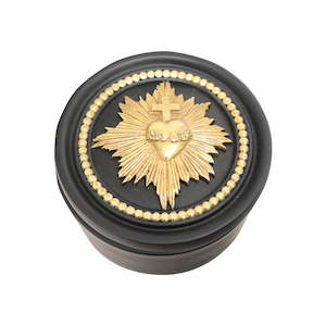 Resin Heart Trinket Box