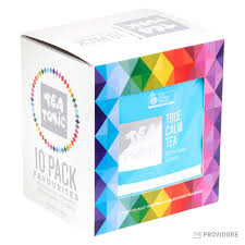 Tea Tonic 10 Teabag Box - Colourful
