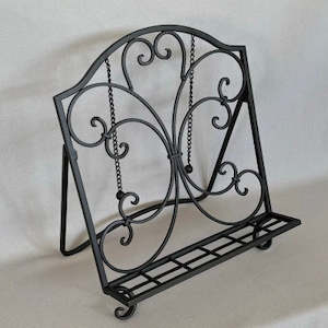 Hooks Cast Iron: RECIPE BOOK STAND