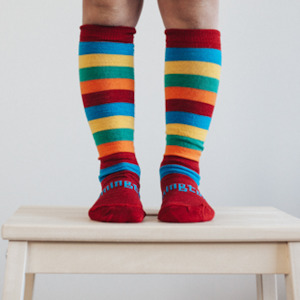 Lamington Merino Knee High Socks-Scooter