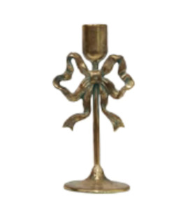 Bow Design Candleholder - Small