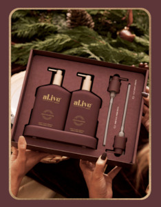 Al.ive Transformative Wash & Lotion Duo - Sweet Plum & Berries