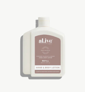 Al Ive: Al.ive Lotion Refill - Raspberry Blossom & Juniper