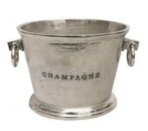 Bar Ware: XL Aluminium Oval Champagne Bucket