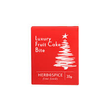 Christmas: HERB & SPICE Luxury Fruit Cake Bite