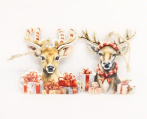 Vintage Reindeer Hangers