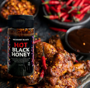 Speciality Foods: NEUDORF BLACK Hot Black Honey