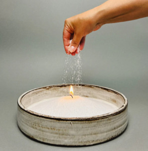 Candle Holders Lanterns Candles: STELLAR Sand Wax 250gm