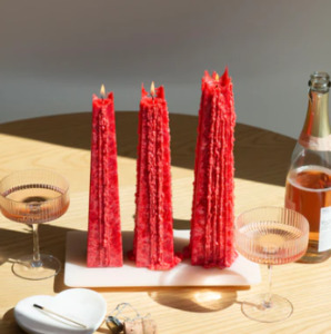 Candle Holders Lanterns Candles: POHUTUKAWA - Icicle Candle