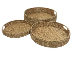 Trays Boards Boxes Baskets: Water Hyacinth Trays