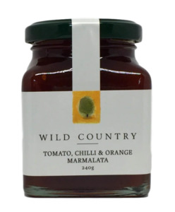 Condiments: WILD COUNTRY - Tomato, Chilli & Orange Marmalata