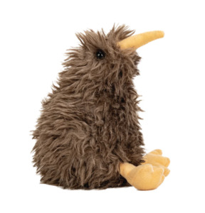 Souvenirs: Kiwi Soft Toy - Grey