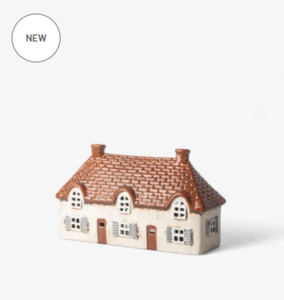 Cotswold Tea Light Cottage Ivory