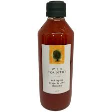 Condiments: WILD COUNTRY - Red Pepper, Ginger & Lime Dressing