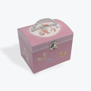 Jewellery Boxes: Unicorn Jewellery Box - Pearl Handle